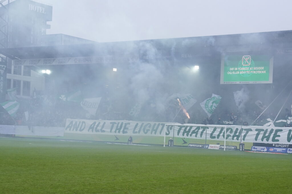 Viborg FF møder FC Midtjylland i Superligaen på Energi Viborg Arena søndag den 7. devember 2025. Foto: Henning Bagger/Ritzau Scanpix