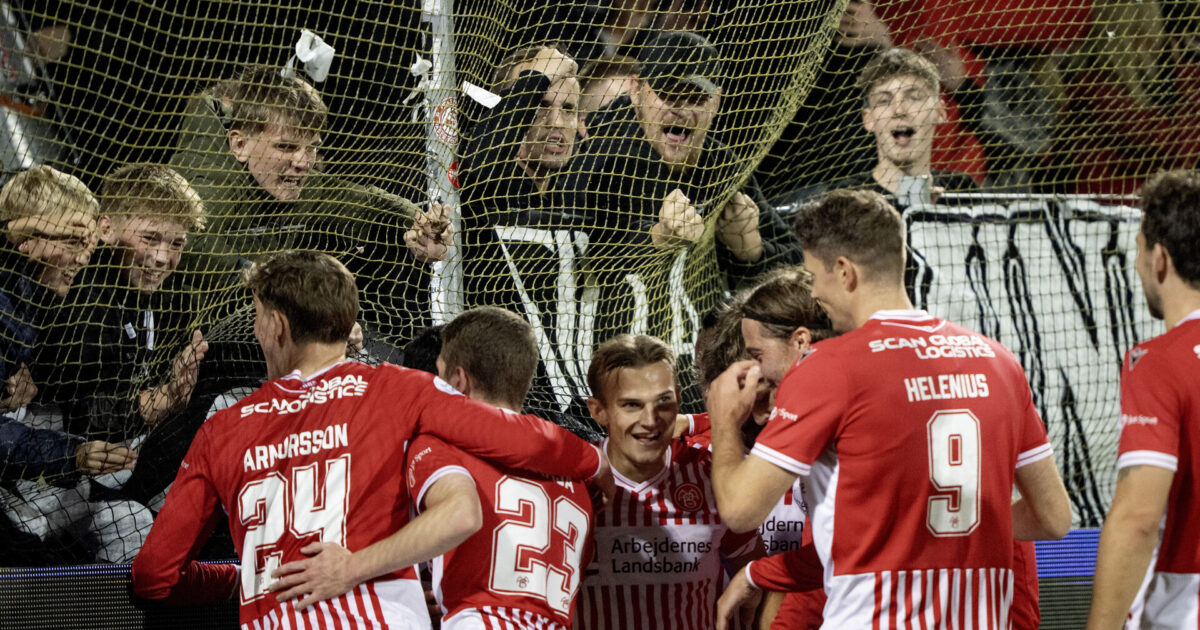 Forlængede med AaB i sommer – nu er talent på vej til Italien Foto: Bo Amstrup/Ritzau Scanpix