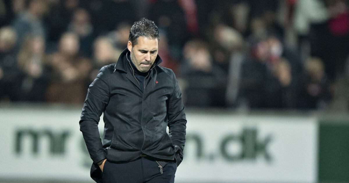 Leicester sender tidligere AaB-træner på porten Foto: Henning Bagger/Ritzau Scanpix