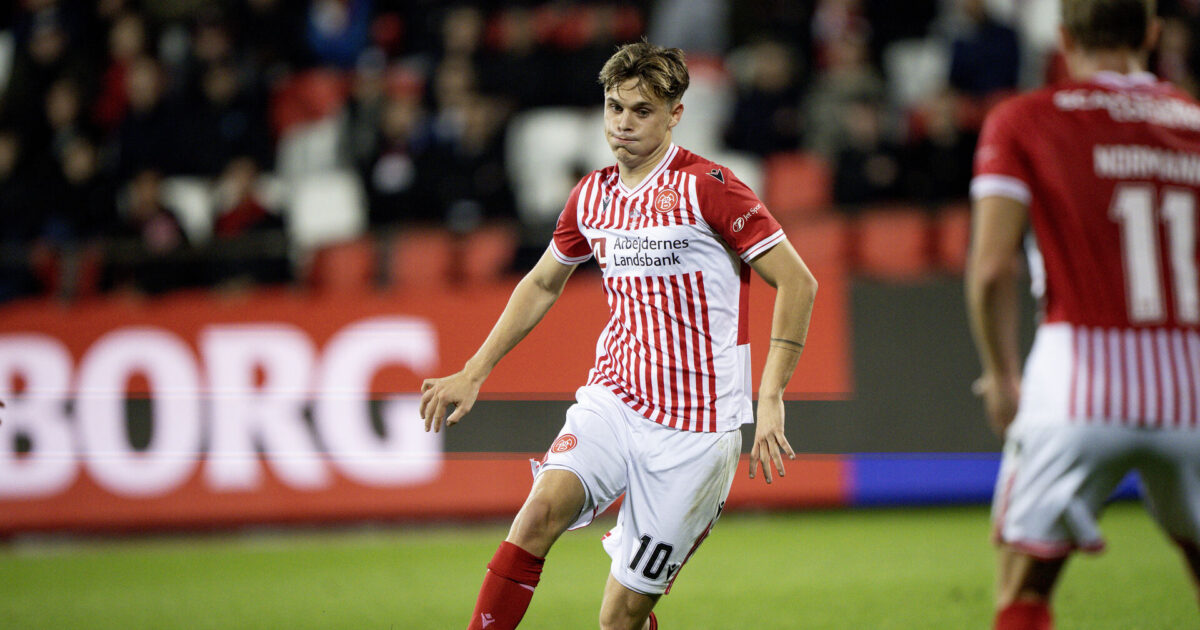 Dobbelt op på Ross: AaB tager fusen på Randers Foto: Bo Amstrup/Ritzau Scanpix