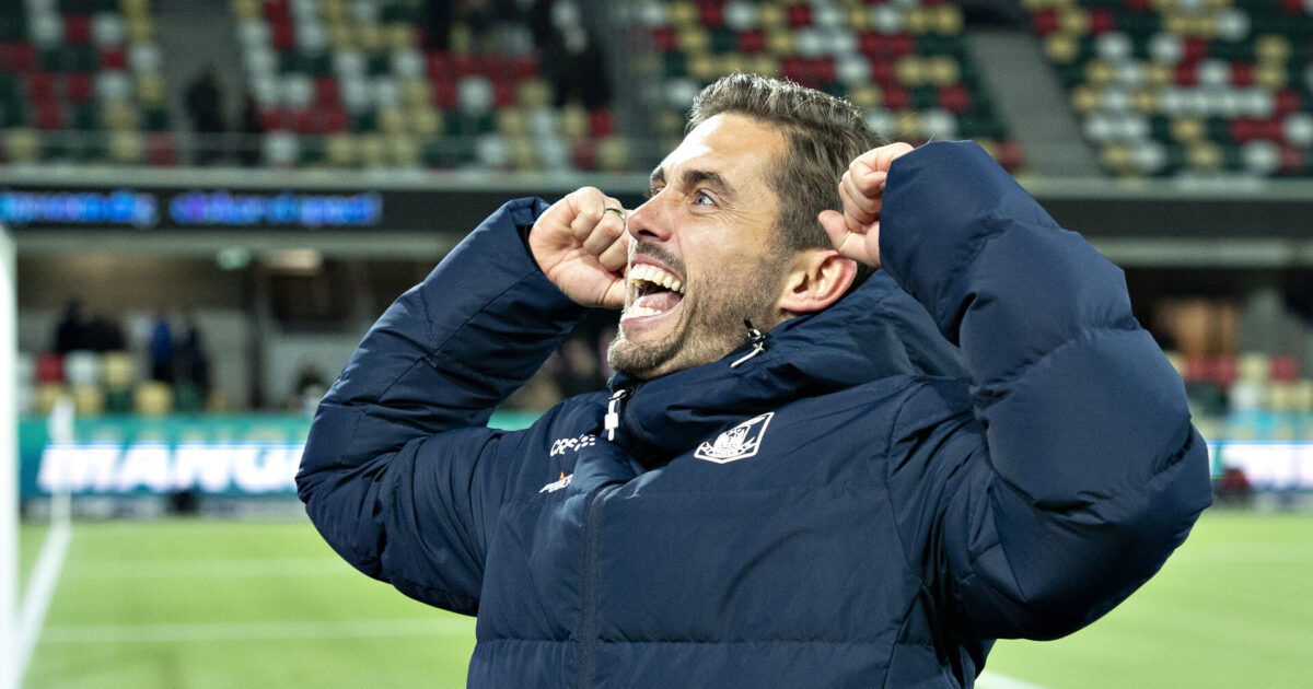 Jakob Poulsen jubler over ‘ny’ AGF-spiller: Har været presset Foto: Henning Bagger/Ritzau Scanpix