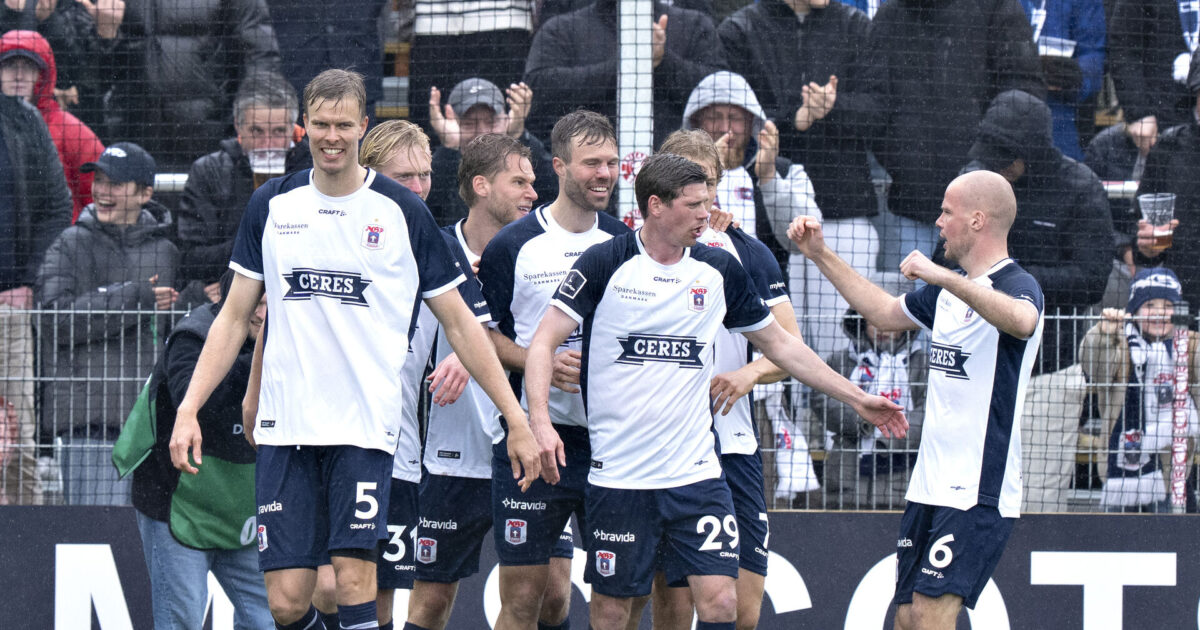 Hvad mangler AGF-profil for at blive helt klar til Superligaen? Foto: Henning Bagger/Ritzau Scanpix