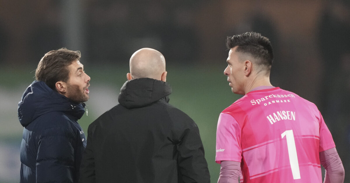 Bedst for AGF og den vanvittigt uheldige svensker Foto: Claus Fisker/Ritzau Scanpix