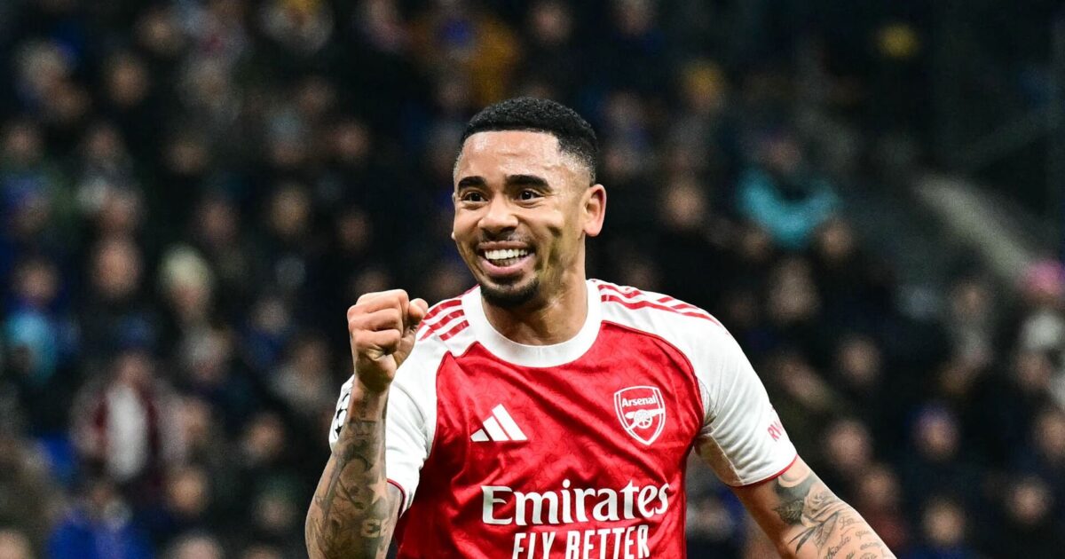 Syv ud af syv: Jesus bomber suveræne Arsenal til tops Foto: Photo by Stefano RELLANDINI 