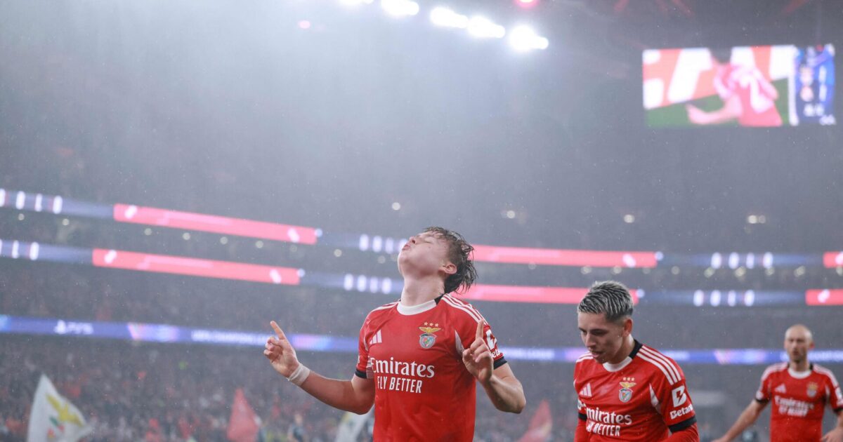 Schjelderup kåret til bedste spiller i Champions League Foto: Patricia De Melo Moreira/AFP/Ritzau Scanpix