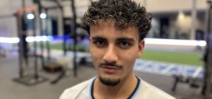 Adam Balchi i AGF's styrkelokaler.