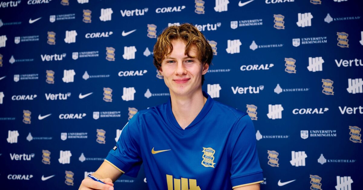 Officielt: August Priske på plads i England Foto: Birmingham City
