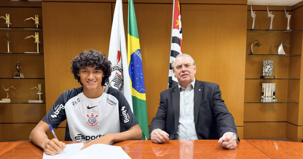 Stjernetalent i Corinthians på Arsenal’s sigtekorn Foto: Carlos Freitas/Corinthians