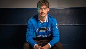 Mikkel Fischer præsenteres i Lyngby Boldklub.