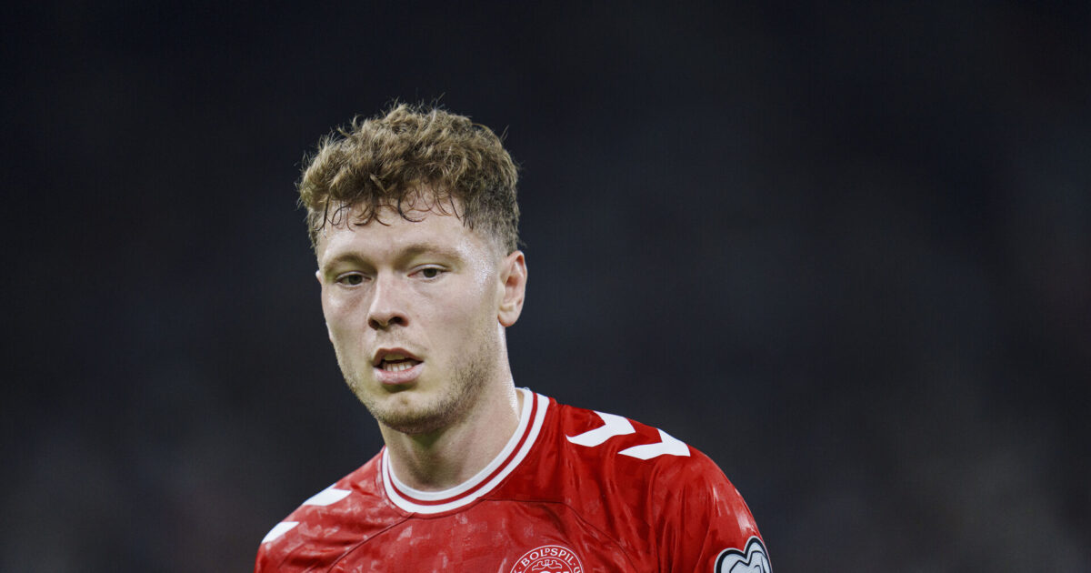 Andreas Skov Olsen-skifte på plads Foto: Liselotte Sabroe/Ritzau Scanpix