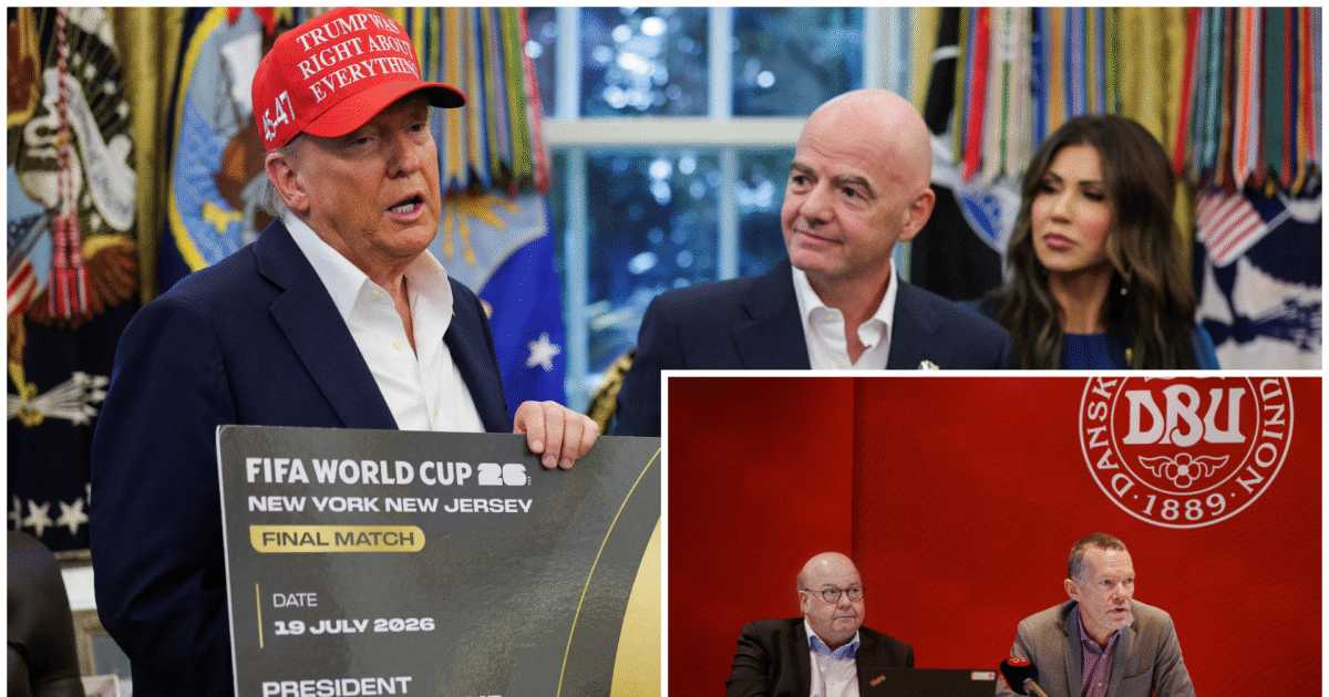 Fansene raser over priser: Nu reagerer DBU Priserne på VM-billetter er et af de hedeste emner i forbindelse med VM-slutrunden i Nordamerika til sommer.
Foto: Ritzau Scanpix - Kollage: Campo/REUTERS