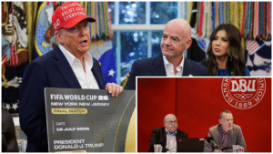 DBU FIFA Infantino Trump Brøgger Jesper Møller VM 2026