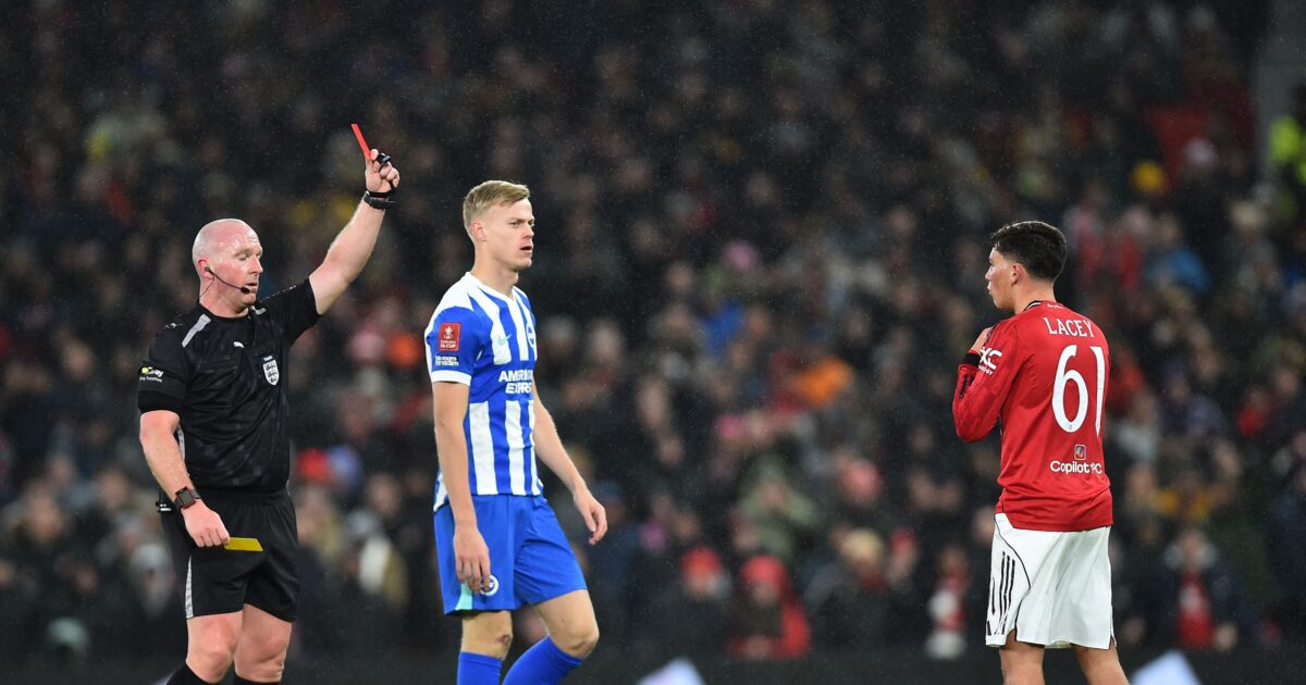 18-årig blev udvist: Nu undskylder han til fans Foto: Peter Powell/AFP/Ritzau Scanpix