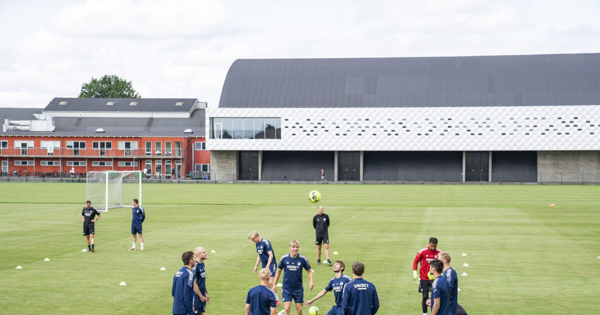 Svamp i loftet: FCK-træningsanlæg får påbud af Arbejdstilsynet Foto: Emil Helms/Ritzau Scanpix