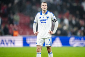 Viktor Claesson under en kamp for FCK mod Sønderjyske.