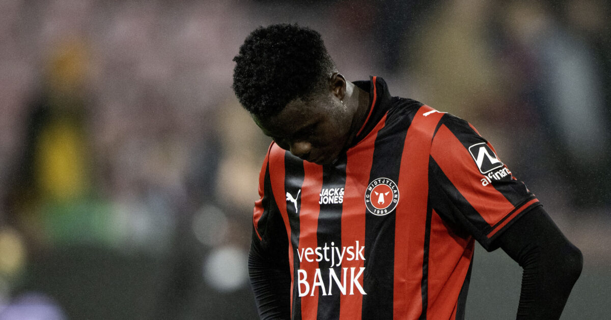 Franculino blev skadet: Troede ikke det var så slemt Foto: Bo Amstrup/Ritzau Scanpix