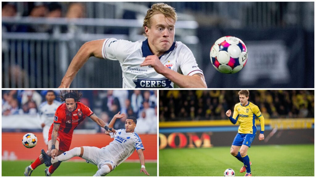 FCK FCM Brøndby AGF Tobias Bech Kevin Mbabu