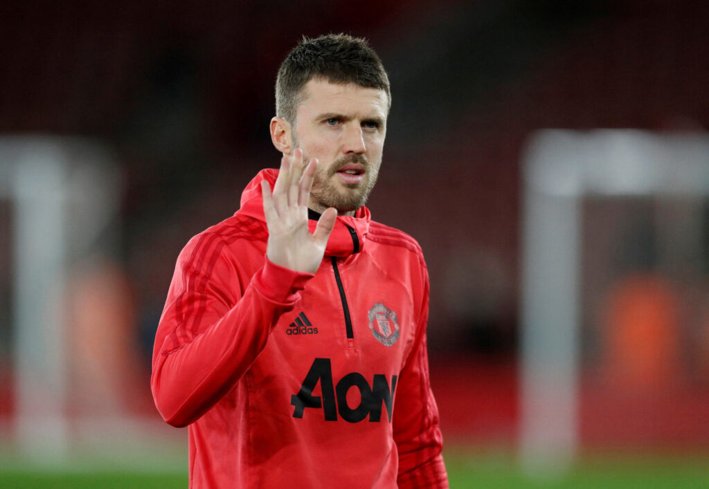 Michael Carrick vinker.