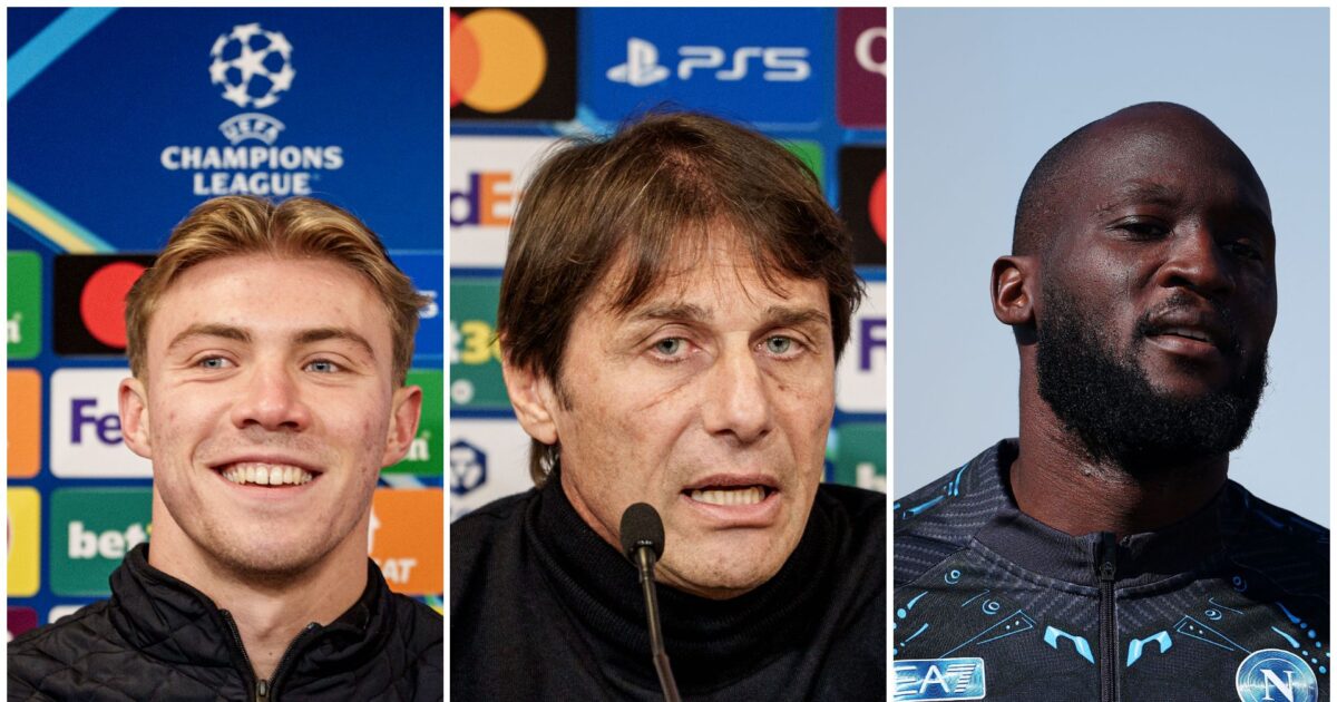 Contes besked til Højlund: Lær af Lukaku Foto: Ritzau Scanpix/REUTERS