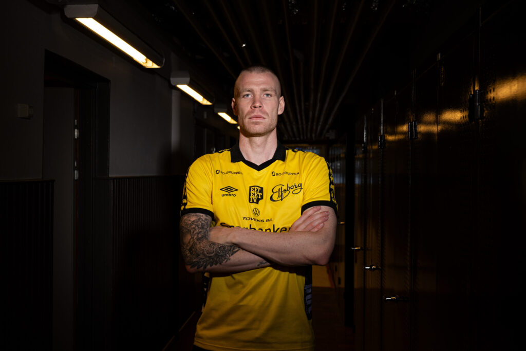 Thomas Isherwood i Elfsborgs trøje