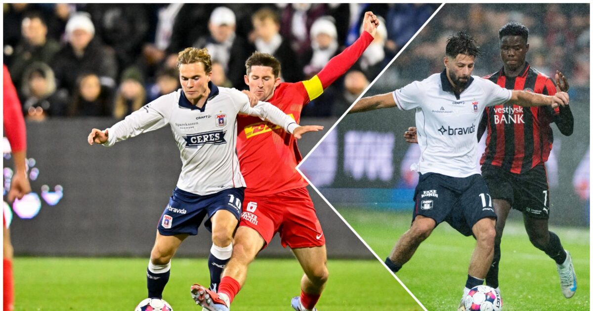 Karrieren var på spil: Nu venter AGF-ven ved VM Foto: Bo Amstrup/Ritzau Scanpix og Ernst Van Norde/Ritzau Scanpix