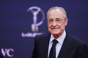 Florentino Pérez smiler