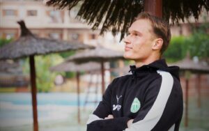 Marcus Baggesen præsenteret som ny spiller i Västerås SK.