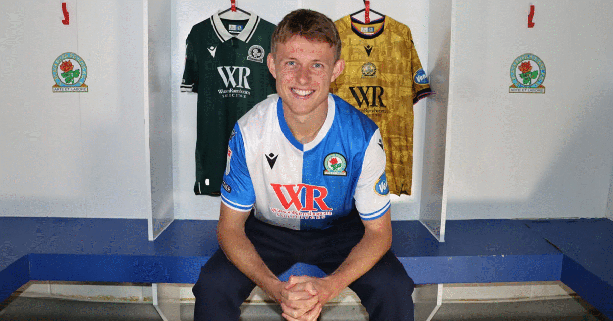 Officielt: Dansker skifter til England Foto: Blackburn Rovers