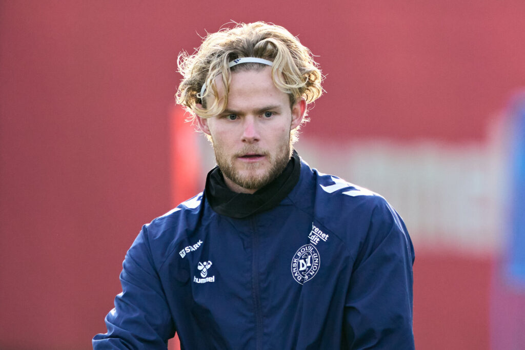 Morten Hjulmand til landsholdstræning