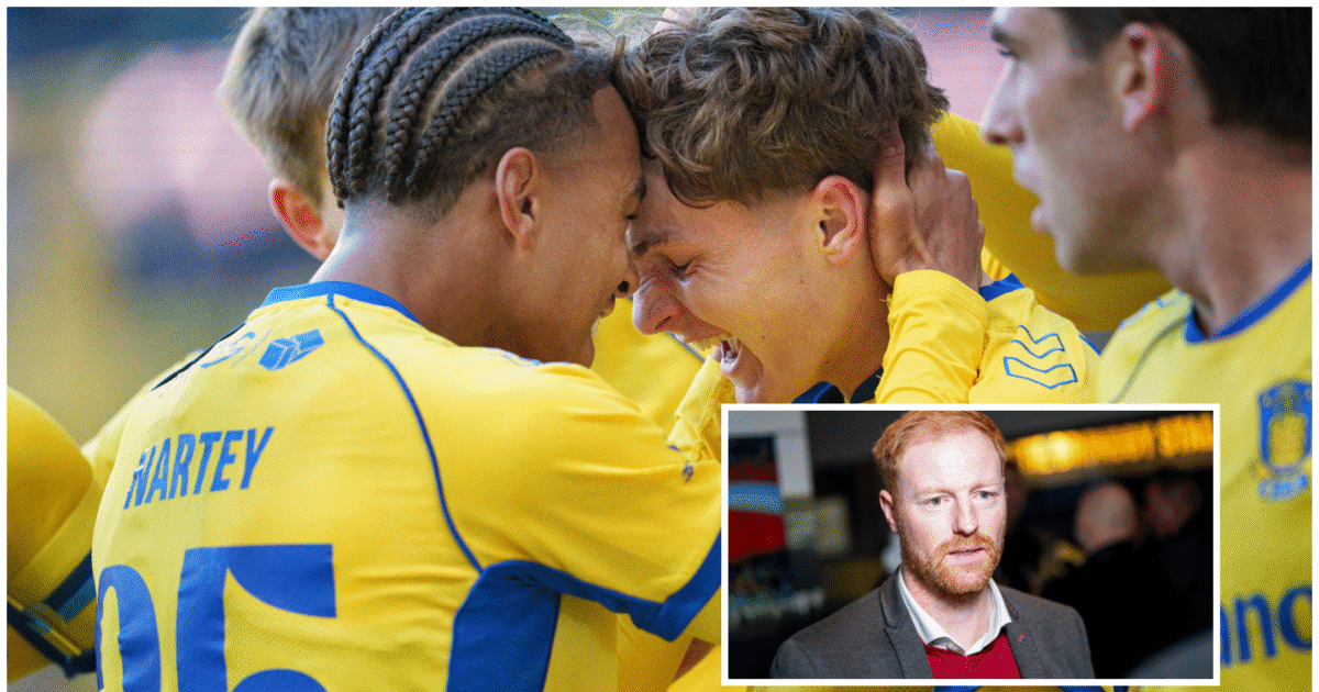 Ambæk og Nartey: Brøndbys fremtid er på spil Ida Marie Odgaard/Ritzau Scanpix og Liselotte Sabroe/Ritzau Scanpix