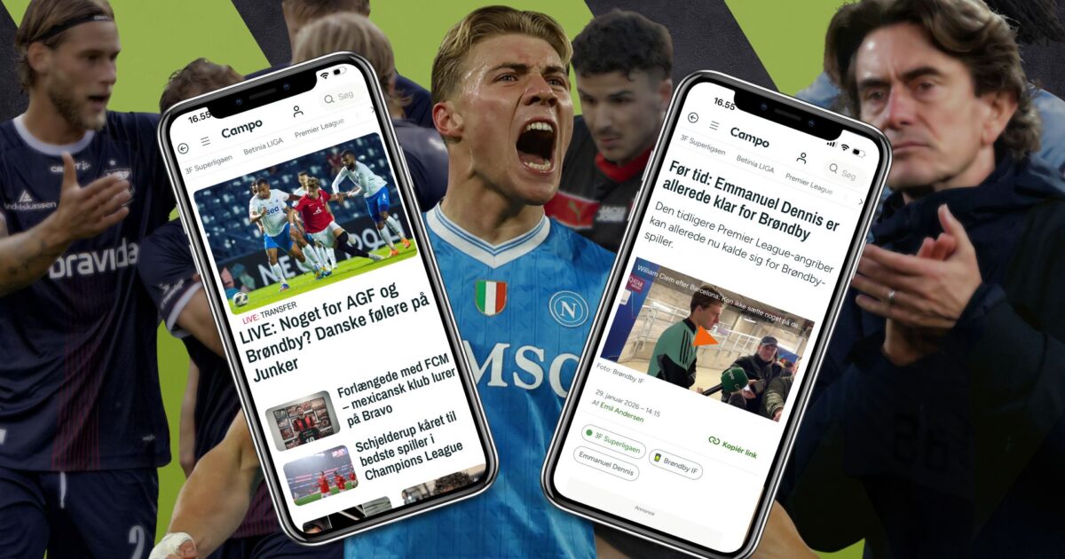 Nyheder om din klub direkte på mobilen – opret din egen bruger 