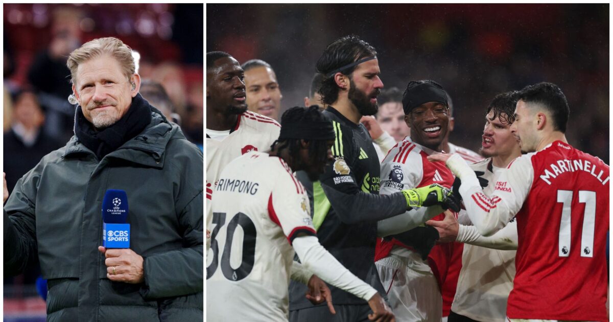 Schmeichel rystet over stjerne: Skandaløst! Foto: Paul Childs/Reuters & Liselotte Sabroe/Ritzau Scanpix