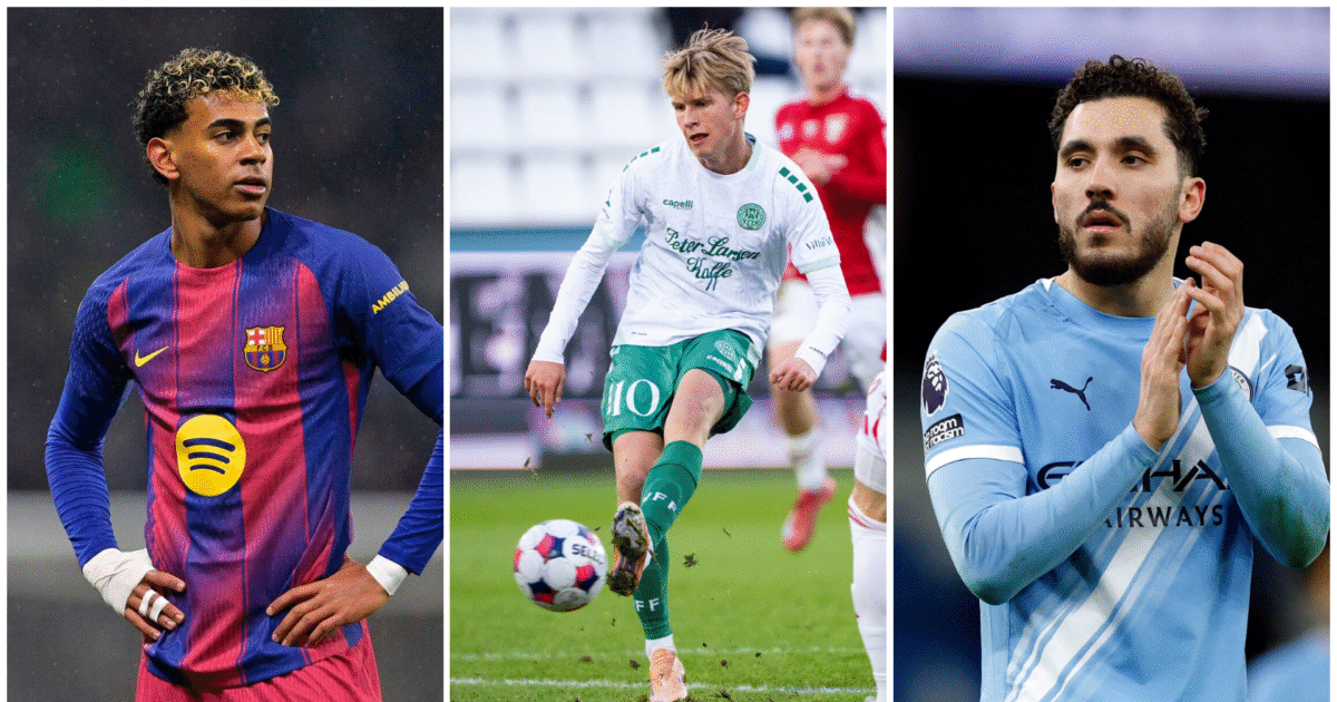 Superliga-juvel i selskab med Cherki og Yamal Foto: Ritzau Scanpix /REUTERS