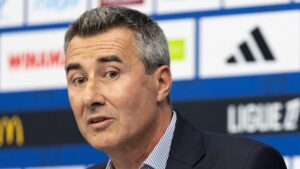 Marc Keller på et pressemøde