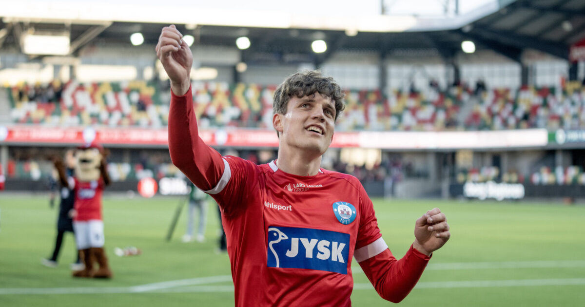 Officielt: Lyngby skriver ‘historisk kontrakt’ med SIF-angriber Foto: Bo Amstrup/Ritzau Scanpix