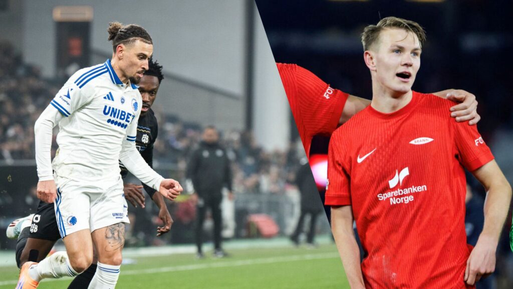 Jordan Larsson dribler + Emil Kornvig jubler.