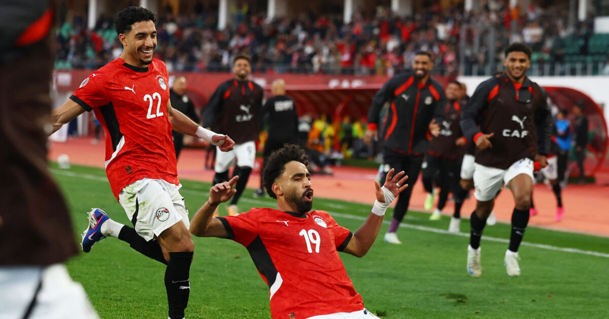 Jess Thorups profiler sparker Egypten videre ved AFCON Foto: Siphiwe Sibeko / Reuters / Ritzau Scanpix