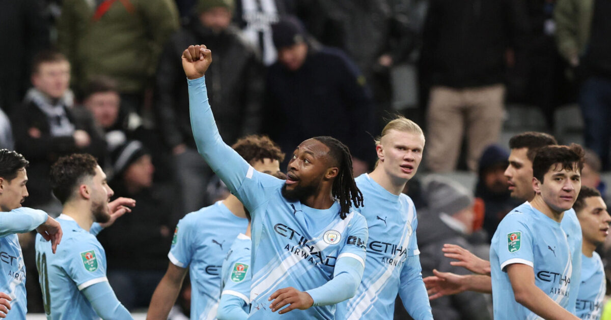 Semenyo stråler i City: Miljøet er perfekt Foto: Ritzau Scanpix/REUTERS