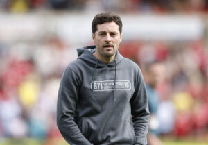 Ryan Mason under en kamp i spidsen for West Bromwich.