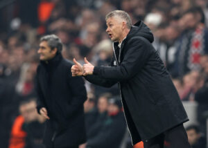 Ole Gunnar Solskjær i aktion som Besiktas-træner.