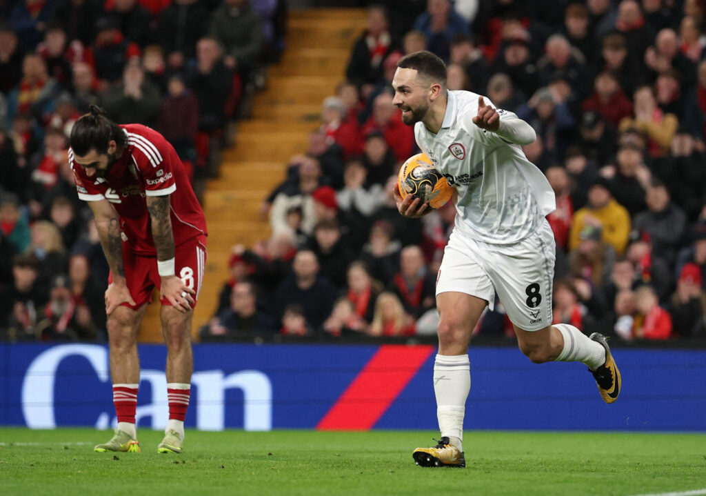 Dominik Szoboszlai brøler