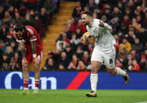 Dominik Szoboszlai brøler