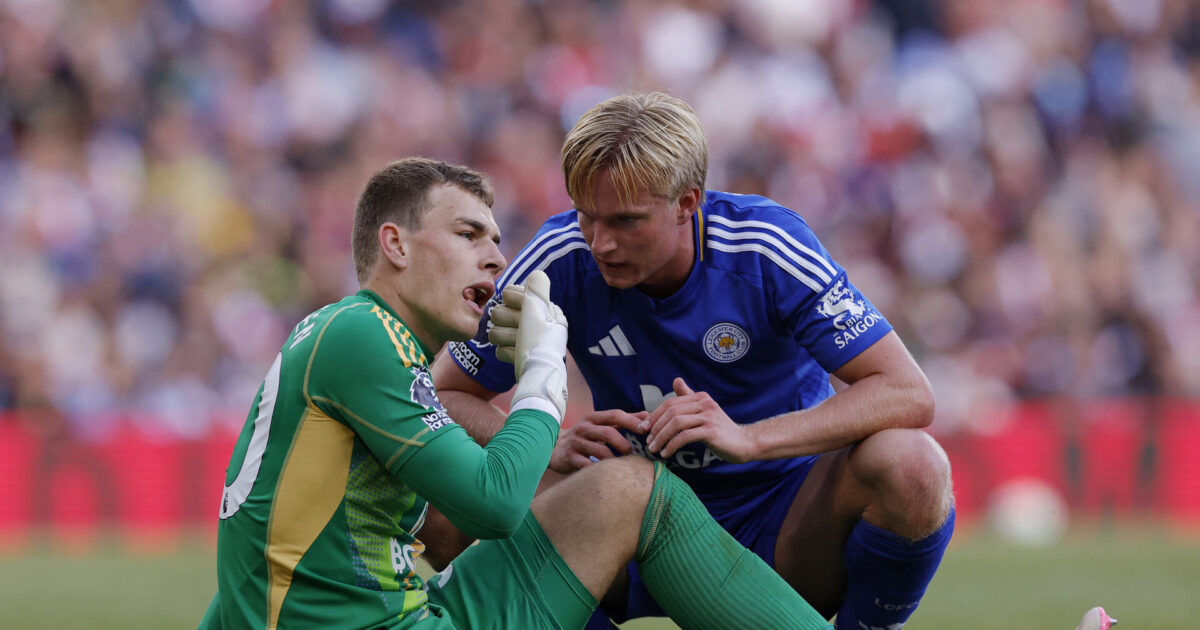 Medie: Thomas Frank lurer på PL-dansker Foto: Ritzau Scanpix/REUTERS