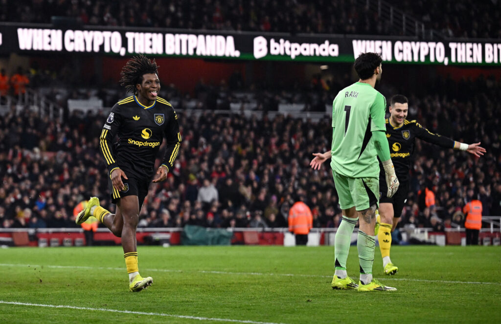 Dorgu der smilende fejrer sit vanvidsmål mod Arsenal.