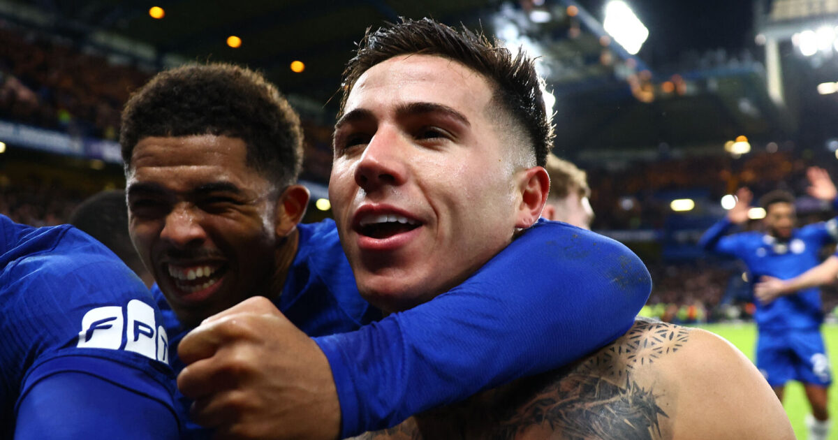 Vanvittigt comeback: Chelsea sejrer i medrivende lokalopgør Foto: David Klein CLUB/REUTERS