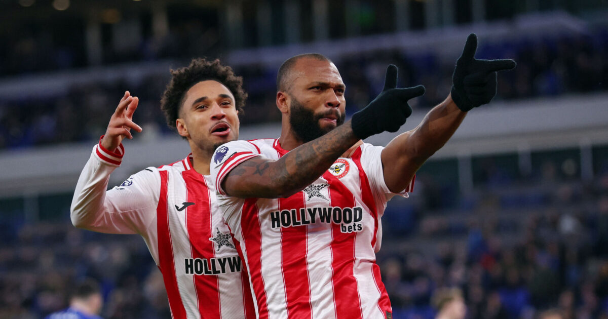 Ustyrlig Brentford-brasser skyder Everton i sænk Foto: Ritzau Scanpix/REUTERS