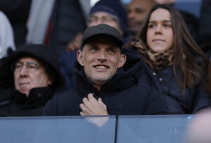 Thomas Tuchel på lægterne.