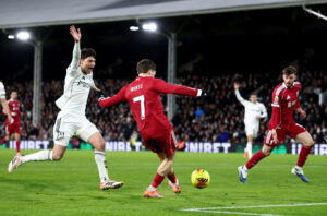 Florian Wirtz scorer for Liverpool.