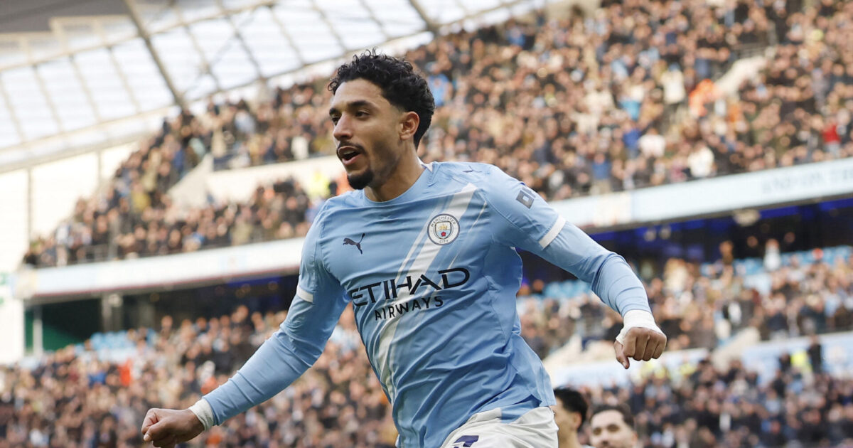 Sendte Haaland på bænken: Se ham sparke City på sejrskurs Foto: Jason Cairnduff / Reuters / Ritzau Scanpix