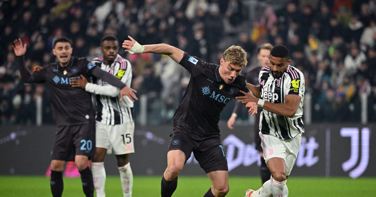 Højlund og Napoli skudt i sænk af ‘Den gamle dame’ Foto: Alberto Lingria / Reuters / Ritzau Scanpix